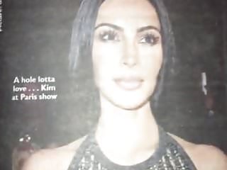 Kim Kardashian Cum Tribute 4...