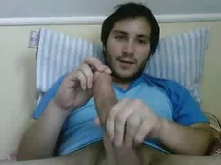 straight guys feet on webcam 362