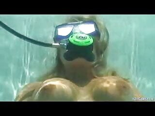 Mature Masturbation Orgasm, Fingering Masturbation, Underwater Scuba, Girl Tits