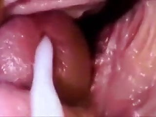 Reinspritzen in fotze Vagina reinspritzen