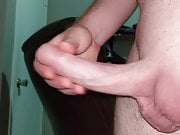 Epic cumshot from my glorious uncut cock