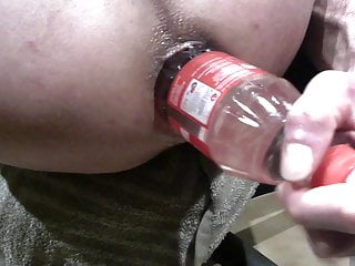 Horny And Alone With My Coca Cola Bottle And Fist-Plug