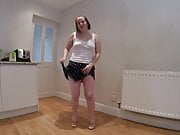 Striptease in Miniskirt