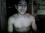 Straight guys feet on webcam #498 