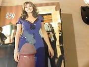 Cum tribute - Carol Vorderman