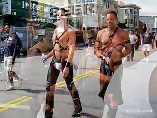 Folsom Street Fair, Bondage, BDSM, Tied Up