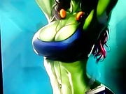 Gamora cum tribute