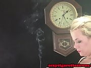 Smoking Fetish - Heidi Cafe Cigarette