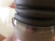 Vibrating handjob