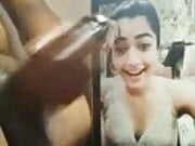 Rashmika fastest jerk off tribute