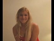 Blonde Amateur Willing To Swallow