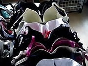 My own collection off used bras