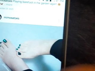 Cumtribute Follower Sexy Thick Feet...