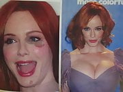 Christina Hendricks cum tribute 12