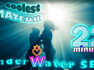 Wifebucket presents 22 minutes of the coolest homemade REAL amateur underwater sex