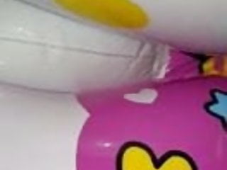 Inflatable Gonfiabile Blowup Hello Kitty Air Doll Vinyl Pvc...