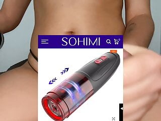  video: POV Masturbating My boyfriend with His new toy SOHIMI