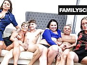 Fucked up Grandpa and Grandson Sunday Orgy