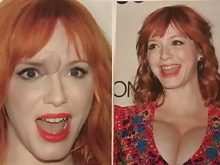 Christina Hendricks Cum tribute 10