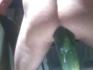 Riding A Huge Cucumber