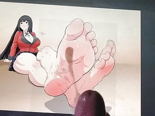 Cum Tribute Yumeko Feet Request By H0rnydick96...