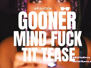 PROMO: Play Video Gooner Mind Fuck JOI - Tit Worship &amp; Goon Juice