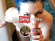 MyDirtyHobby - Gorgeous home blowjob