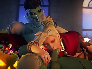 Sombra Sucked Off By Mercy