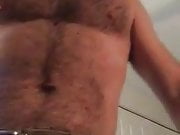 Samuel's Favorite: Bearded Daddy Shows FURRY Pecs And Belly