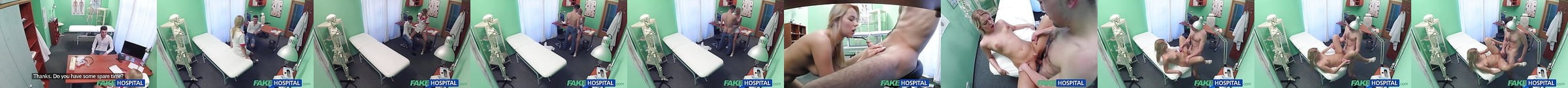 Fakehospital Kinky Nurse Helps Patient Ejaculate By