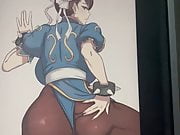 Chun-Li (Street Fighter) Cum Tribute SOP 1