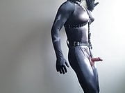 Shark Zentai with Thigh Boots and Ballet Boots