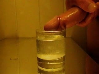 Cum In Glass Of Water...