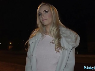 Florane Russell Car And Cum On Tits...