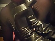 Boots fetish and breathplay