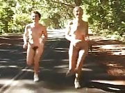naked running