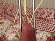 Foreskin piercing with hooks and homemade device