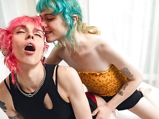 Tgirls.porn: Poppy & Sierra Bee Top Each Other