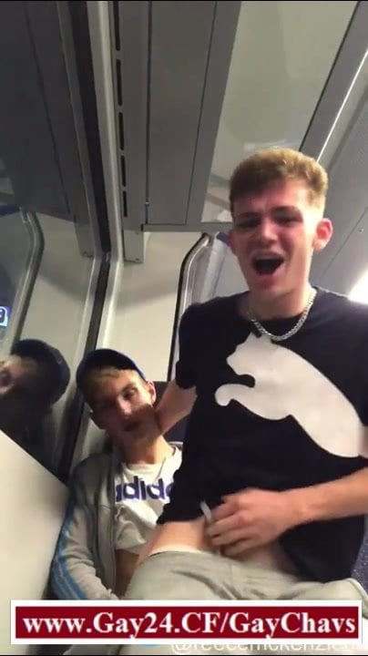 British Chavs fucking in the Train - 5
