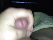 jerking off with cum