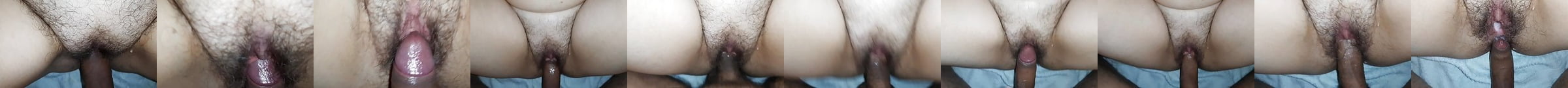 Wife Parts Panties And Spreads Hairy Pussy For Cum Porn