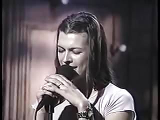 Milla Jovovich (No Bra) Singing 