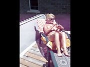 Caryl Loves Sun Tanning Topless