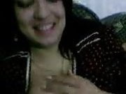 arabic girl showing tits and laughting
