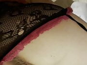 Real wife fingered in lingerie