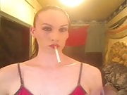 slick sexy smoking bitch