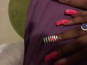 more sexy long pink nails fingernails toenails