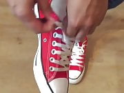 Latina in red converse preview 