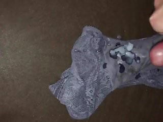 Dirty panty cum