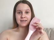 18yo TEEN FIRST TIME BRUSH FUCK BBW HUGE TIT TEENY GERMAN